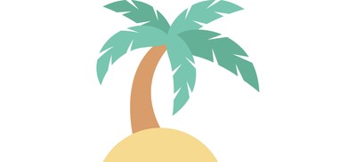 Image for Beach Coconut Tree Cricut SVG Design