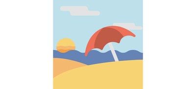 Image for Beach Sand Vaction Cricut SVG Design