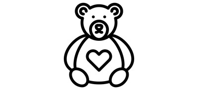 Image for Bear Animal Teddy Cricut SVG Design