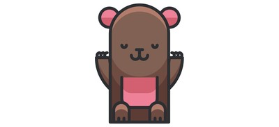 Image for Bear Animal Cricut SVG Design