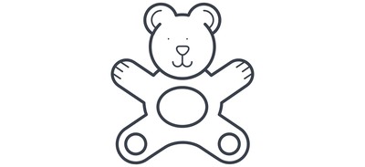 Image for Bear Teddy Toy Cricut SVG Design