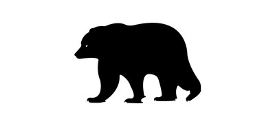 Image for Animal Bear Wild Animal Cricut SVG Design