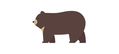 Image for Camping Bear Animal Cricut SVG Design