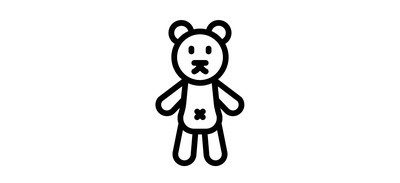 Image for Free Bear Teddy Puppet Cricut SVG Design