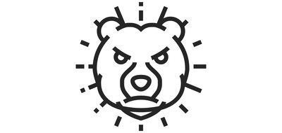 Image for Bear Head Symbol Cricut SVG Design