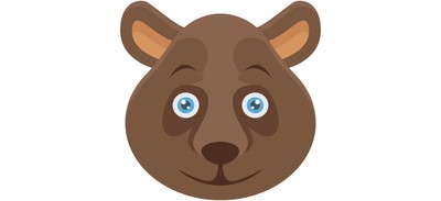 Image for Bear Animal Face Cricut SVG Design