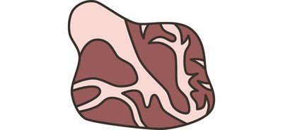 Image for Beef Meat Muscle Cricut SVG Design