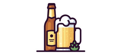 Image for Beer Bottle Glass Cricut SVG Design