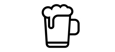 Image for Free Beer Drink Alcohol Cricut SVG Design