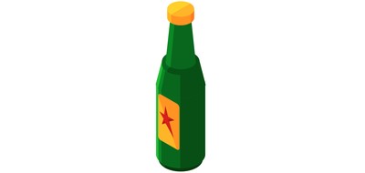 Image for Beer Bottle Alcohol Cricut SVG Design