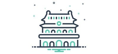 Image for Beijing Seoul Temple Cricut SVG Design