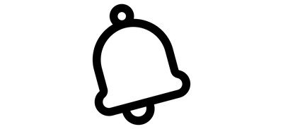 Image for Bell Notification Packard Bell Cricut SVG Design