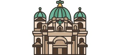 Image for Berlin Cathedral Church Cricut SVG Design