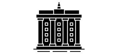 Image for Berlin Brandenburg Gate Neoclassical Monument Cricut SVG Design