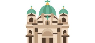 Image for Berlin Cathedral Church Cricut SVG Design