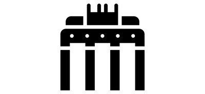 Image for Berlin Berlin Landmark Brandenburg Gate Cricut SVG Design