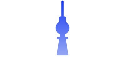 Image for Berlin Tv Tower Cricut SVG Design