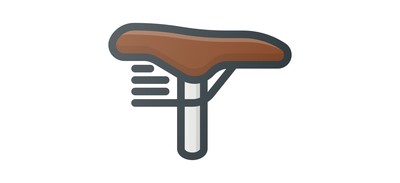 Image for Cycling Seat Component Cricut SVG Design