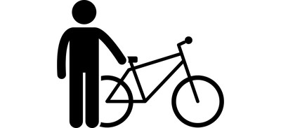 Image for Bicycle Man People Cricut SVG Design