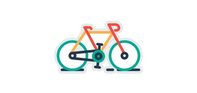 Image for Free Bicycle Cycle Vehicle Cricut SVG Design