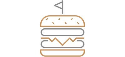 Image for Big Burger Food Cricut SVG Design