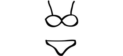 Image for Biking Bikini Underwear Cricut SVG Design