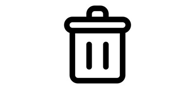 Image for Bin Trash Online Cricut SVG Design