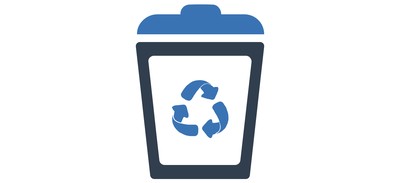 Image for Bin Delete Garbage Cricut SVG Design