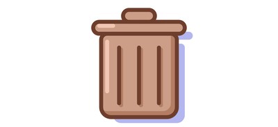 Image for Bin Recycle Trash Cricut SVG Design