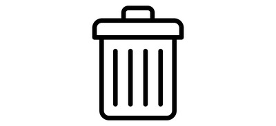 Image for Bin Delete Garbage Cricut SVG Design