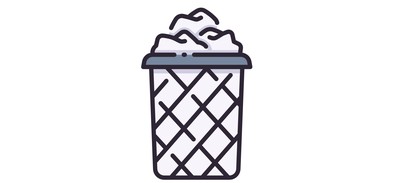 Image for Bin Dustbin Trash Cricut SVG Design