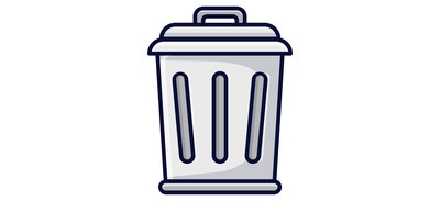 Image for Bin Trash Bin Garbage Bin Cricut SVG Design