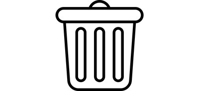 Image for Bin Dustbin Garbage Container Cricut SVG Design