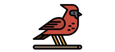 Image for Bird Cardinal Zoo Cricut SVG Design