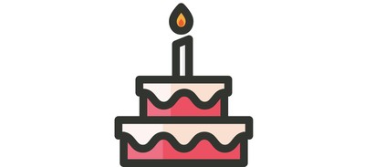 Image for Birthday Cake Dessert Cricut SVG Design