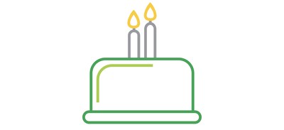 Image for Birthday Cake Candles Cricut SVG Design