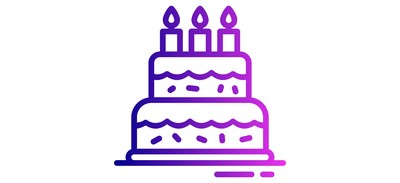 Image for Birthday Cake Dessert Cricut SVG Design