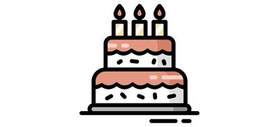 Image for Birthday Cake Dessert Cricut SVG Design