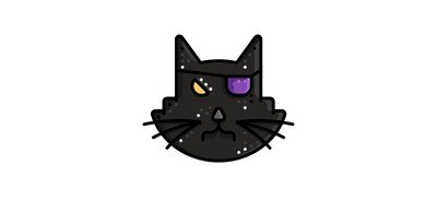 Image for Black Cat Evil Cricut SVG Design