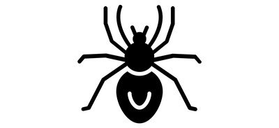 Image for Black Spider Insect Arachnid Cricut SVG Design