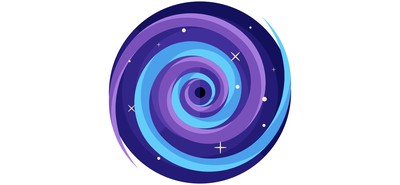 Image for Blackhole Galaxy Space Cricut SVG Design