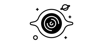 Image for Blackhole  Cricut SVG Design