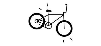 Image for Bmx Bicycle Bicycle Lock Cricut SVG Design