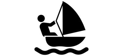 Image for Boating Peddling Watercraft Cricut SVG Design