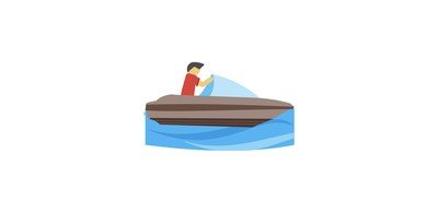 Image for Boating Human Activity Cricut SVG Design