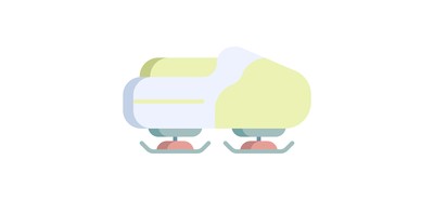 Image for Bobsled  Cricut SVG Design