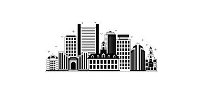 Image for Boston Boston Building City Landmark Cricut SVG Design