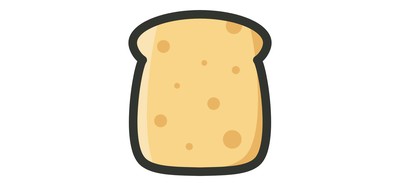 Image for Bread Breakfast Slice Cricut SVG Design