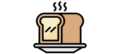 Image for Bread Meal Toast Cricut SVG Design