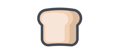 Image for Bread Breakfast Toast Cricut SVG Design